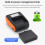 Portable Receipt Printer 58mm Bluetooth Wireless Thermal Printer 203dpi Ink Fast Printing for Android iOS Windows Small Business 3