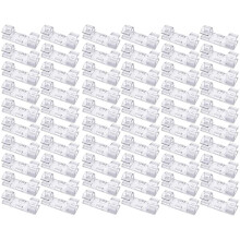 Transparent Self Adhesive Cable Clips 60 Pack for Desk Car Home Wire Management and Cord Organizer
