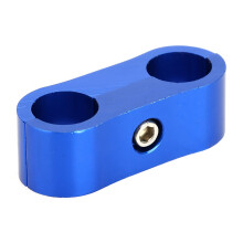 Slangeadapter, slangeskilleklemme, slitesterk og langvarig monteringsklemme for drivstoffledning i aluminium med rustbestandig finish 4Universal