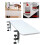 Ergonomic ClampOn Keyboard Tray for Desk, Foldable Adjustable Extender Platform, 20x10in 26x10in 1