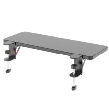 Keyboard Tray for Desk Adjustable ClampOn Drawer with Foldable SpaceSaving Design and Ergonomic Arm Support