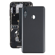 Back Cover Black Replacement Battery Door Seamless Compatibility Design for Samsung Galaxy A20s