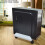 Adjustable Computer Tower Stand with Lockable Wheels White CPU Holder Dust‑Reducing Elevated Design 2