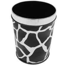 Trash Can with Stylish No Lid Design for Bathroom Bedroom Kitchen Office Versatile Waste Bin