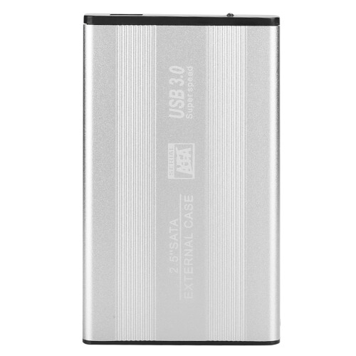 Disco rígido externo super fino de 2,5 polegadas, transferência de dados rápida via USB 3.0, compatível com Vista/Windows 1