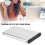 Disco rígido externo super fino de 2,5 polegadas, transferência de dados rápida via USB 3.0, compatível com Vista/Windows 8