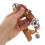 1Set Set Bruin Hoofdband Met Oren En 7