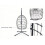 Fimous Fimous Garden Foldable Single Hanging Egg Chair 3