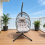 Fimous Fimous Garden Foldable Single Hanging Egg Chair 5