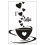 Valentinstag-Kaffee-Liebesaufkleber-Set (24 Stück) 1
