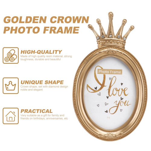 Rustic Photo Frame Vintage Style Resin Desktop Collage Frame 1