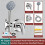 Metal Wall Mounted Mixing Valves Surfaces-Brass five position 5