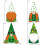 Ensemble de 4 décorations de table et de jardin pour la Saint-Patrick 4