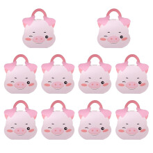 Boîtes à bonbons motif cochon pour mariage ou fête (10 pièces)