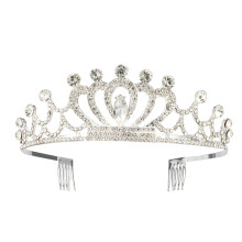 Diadema da sposa con strass, accessorio per capelli da matrimonio.