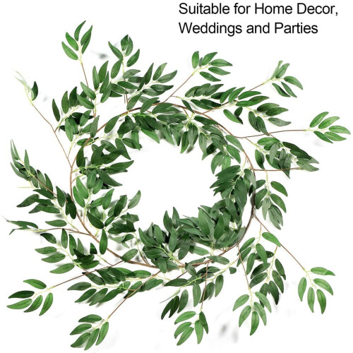 Willow Garland Greenery 5.5 Feet 2