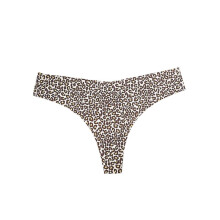 Women'S Ice Silk Underwear, Cotton Crotch, Low Rise, Skin-Friendly, Solid Color, Large Size Briefs Leopard Print M