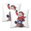 Conjunto de capas de almofada Gravity Falls em pelúcia dupla face. 1