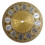 Gold Aluminium Clock Dial Face with Roman Numerals 5