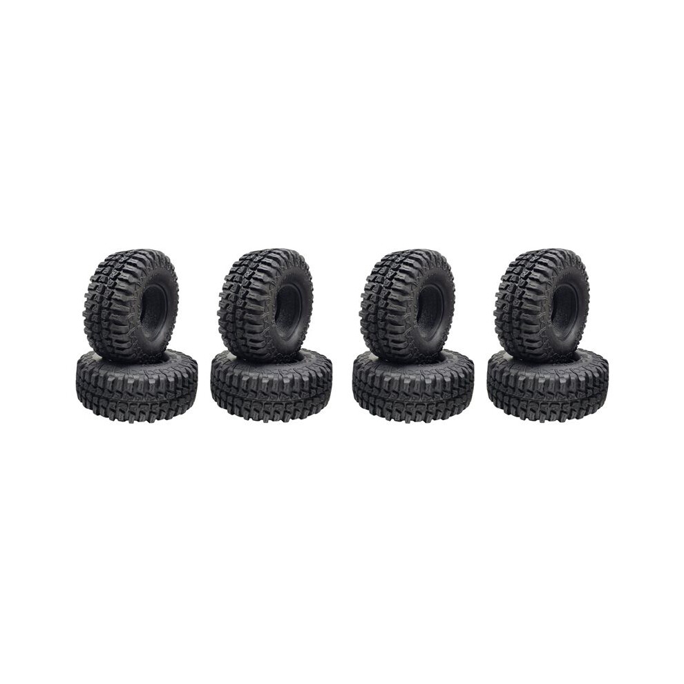 8Pcs 100Mm 1.9 Rubber Tires Tyres Wheel For 1/10 Rc Crawler Car Axial Scx10 90046 Axi03007 Trx4 D90 Cc01 6031146879186