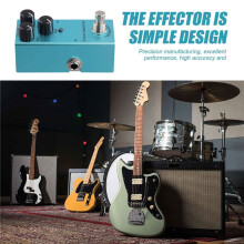 2X  Electric Guitar Effect Pedal Electric Guitar Pedal Distortion for Electric Guitar