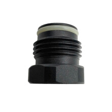 Co2 Cartridge Cylinder 3/8-24UNF Thread to Tank Thread G1/2-14 Convert Adapter