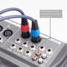 Dual XLR to RCA Cable, Dual XLR Female to Dual RCA Male Cable, 2 XLR Female to 2 RCA Male HiFi Audio Cable, 3.3 Feet