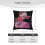 Housse de coussin carrée en lin Gravity Falls 45 x 45 cm 4