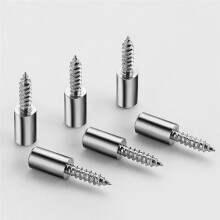 Self-Tapping Screws Cabinet Laminate Support, Shelf Holder Steel Pin Peg Self Drilling Screws, for Cabinet Bookshelves