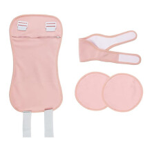 Adjustable Castor Oil Pack Kit Organic Castor Oil Pack Wrap for Waist Neck and Breasts,Reusable Castor Oil Packs-