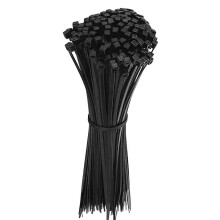 Heavy Duty Cable Zip Ties 13.75 Inch Black, Self Locking Nylon Zip Ties 100 Pack for Cable Management