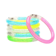 Lot de 40 Bracelets LED Glow Bracelets Glow Wristband Glow In The Dark Party Supplies Bracelets