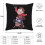Capa de almofada decorativa Gravity Falls em juta, 45x45 cm (18x18 polegadas) 4