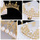 Guldlegering Rhinsten & Perle Tiara Krone 5