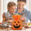 Halloween pumpkin candy bag cartoon snack packaging 5