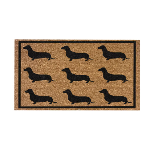 Xubond Carpet Χαριτωμένο και αστείο χαλάκι καλωσορίσματος σκύλων για πόρτα 1