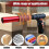 Spindle Sander Adapter for Power Drill, Handheld Rubber Sanding Drum, Hexagonal Attachment for Power Drill Chuck 3