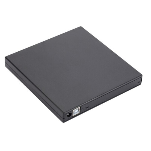 USB External CD DVD Drive, USB 2.0 Slim Protectable External Drive DVD-ROM Burner Player for Laptops PC Desktop Computer 2