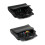 Reusable Cable Ties 7 Inch Black – Adjustable Wire Fastening Straps for Quick Cable Organization 5