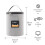 Φορητή εμπειρία σάουνας, Smartmak2.6L ατμομάγειρας σάουνας αποτοξίνωσης με 7