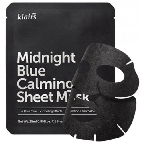 Dear Klairs Midnight Blue Calming Sheet Mask 25ml