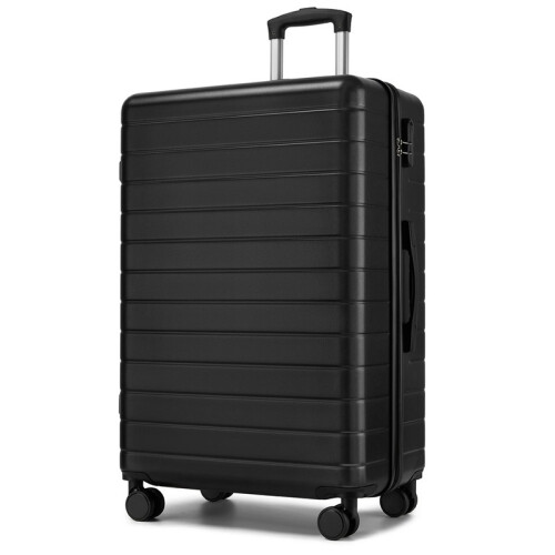 28Inch Lightweight ABS Hard Shell Suitcase With 4 Wheels And 3-digit Combination Lock 1
