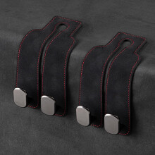 Car Headrest Hook for Honda Civic Accord CRV HRV – Durable Suede SpaceSaving Car Seat Organizer