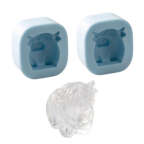 Creative Yak Ice Molds Maker Food Safe Silicone For Making-2