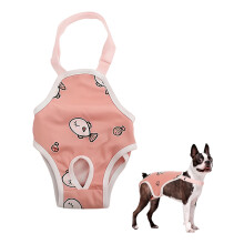 Unisex Pet Physiological Pants Underwear Girl Dog-Pink XL