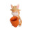 Hand Painted Rabbit And Carrot Themed Flower Pot Great Gift 1