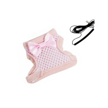 Outdoor Safety Vest Leash For Pet Bird Training Walking-Pink S