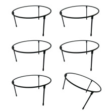 Set Of 6 Pizza Rack Ideal For Home Kitchen Countertop Storage
