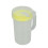 500ml Plastic Water Bottle With Leak Proof Lid And-Yellow 1