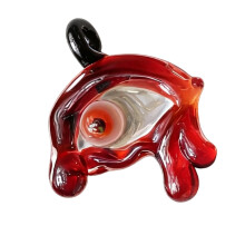Gothic Evil Eyes Charm Evil Eyes-evil. eye. tears of blood